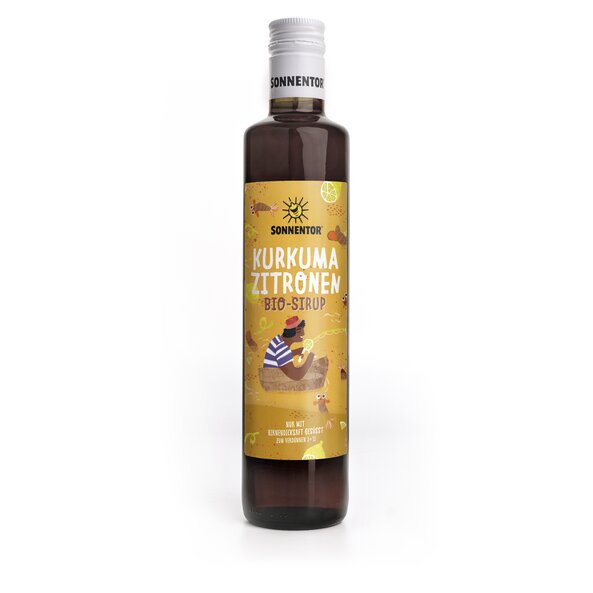 Kurkuma-Zitronen Sirup bio 500 ml